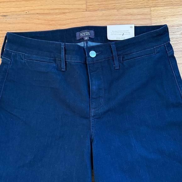 NYDJ Women's Flare & Wide Leg‎ Jeans - Dark Blue - Picture 2 of 7